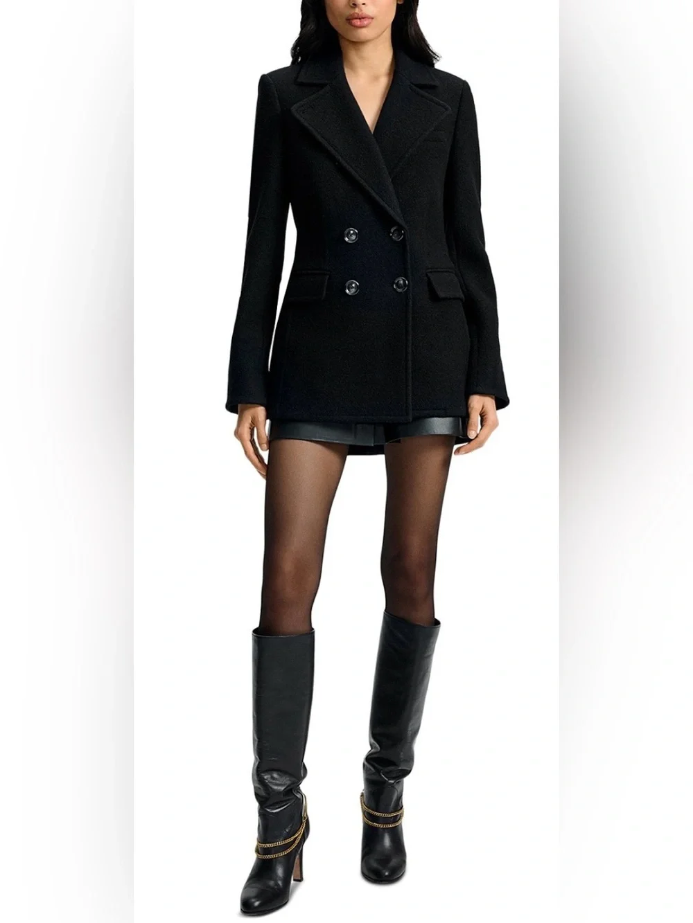 Veronica Beard Duran Wool Coat - Picture 3 of 6